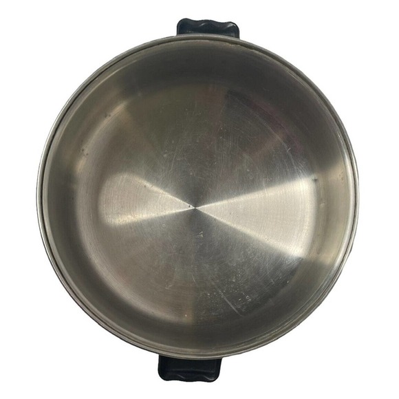 Vintage Prudential Flavor Seal High Dome Lid Stainless Steel Stock Pot Roaster - Picture 6 of 10